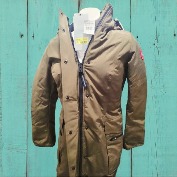 Canada Goose Jackets & Coats Canadian Goose 34 Length Green Hooded